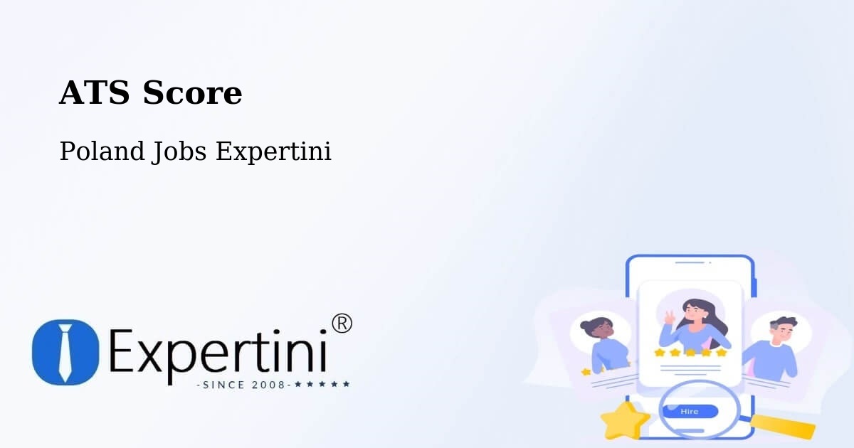 Resume ATS Score & Job Description Match Tool – Opole - Poland Jobs Expertini
